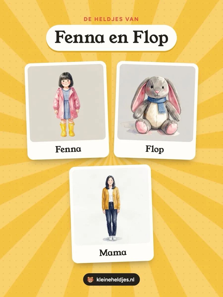 Groepsfoto van Fenna en Flop