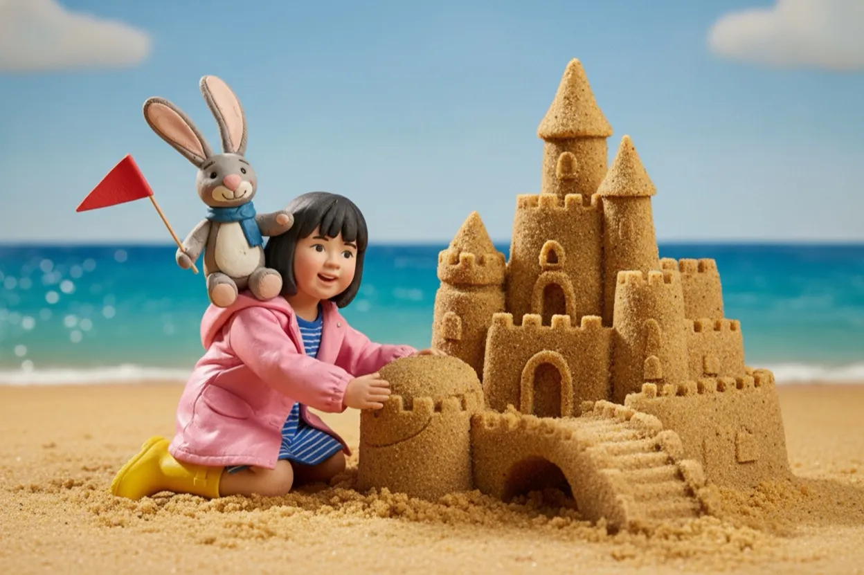 Omslag van Fenna en Flop op het strand