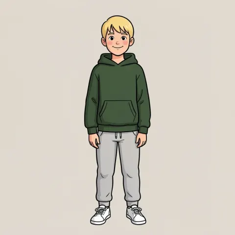 Daan als heldje