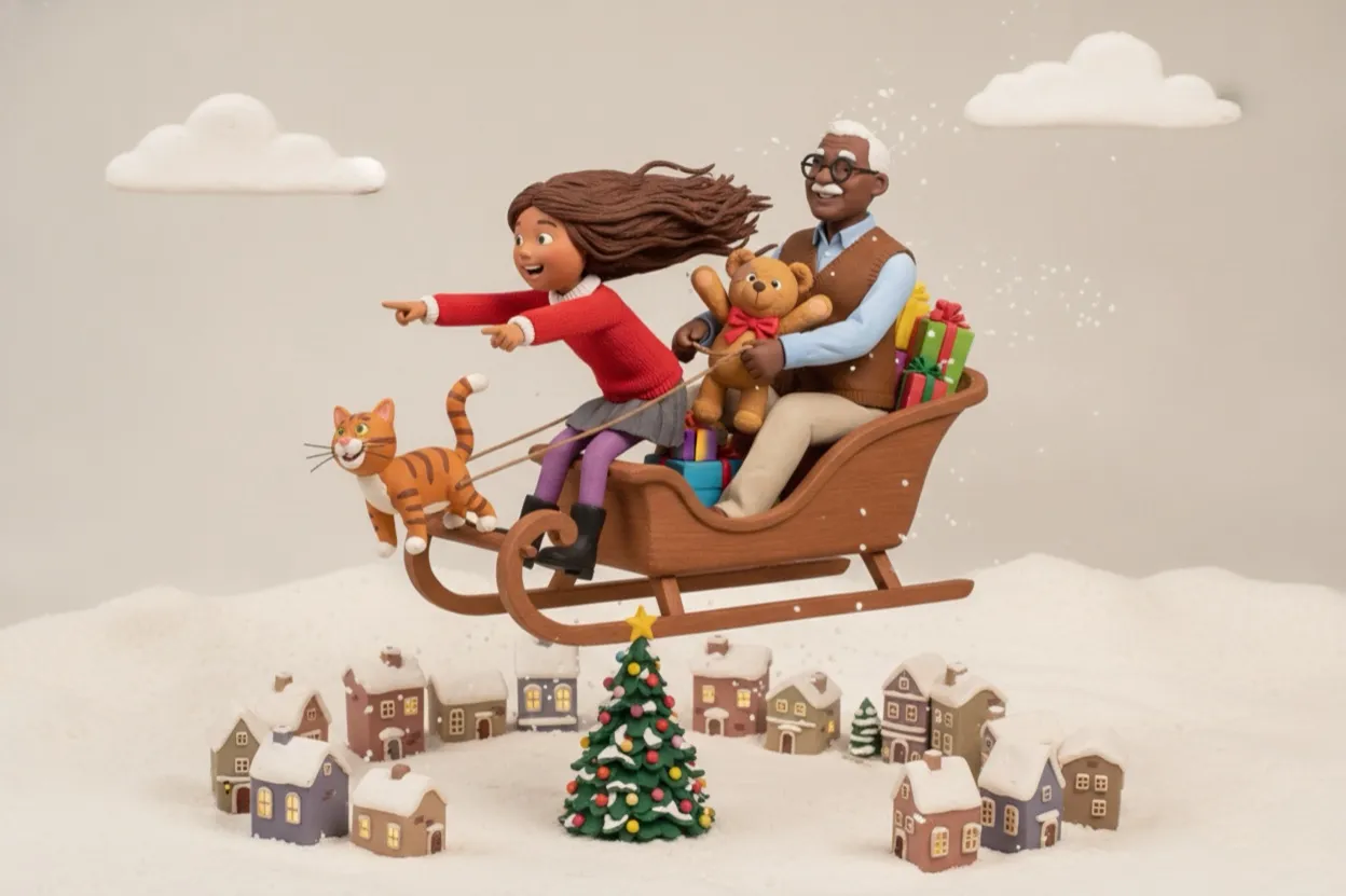Omslag van Het Warme Nest redt Kerst
