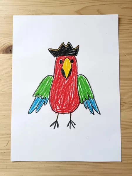 De foto van Kraai